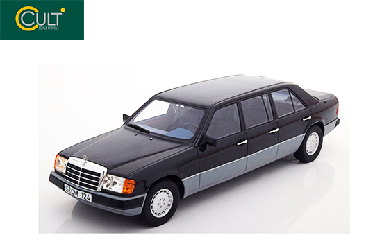 Cult 1/18 1990 Mercedes-Benz E-Klasse (W124) Long Black